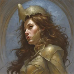 a character by Donato Giancola