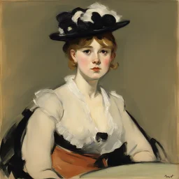 a character by Edouard Manet