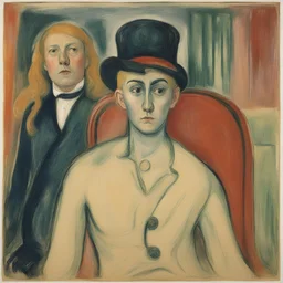 a character by Edvard Munch
