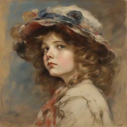 a character by Edward Atkinson Hornel