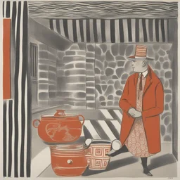 a character by Edward Bawden