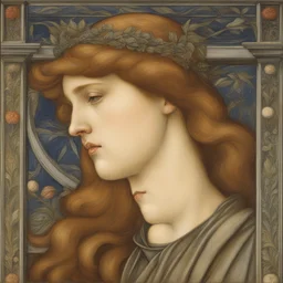 a character by Edward Burne-Jones