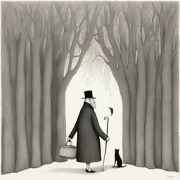 a character by Edward Gorey
