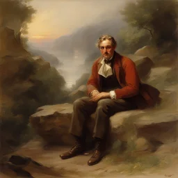 a character by Edward Moran