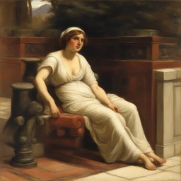 a character by Edward Poynter