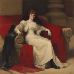 a character by Edwin Austin Abbey