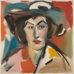 a character by Elaine de Kooning