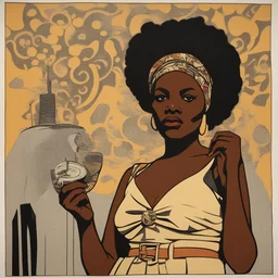 a character by Emory Douglas