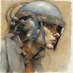 a character by Enki Bilal