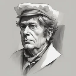 a character by Enrique Tábara
