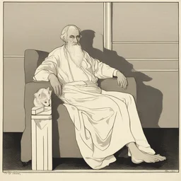 a character by Ephraim Moses Lilien