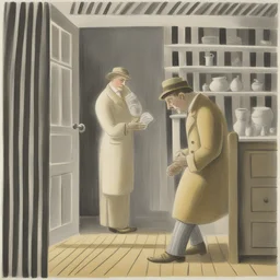 a character by Eric Ravilious