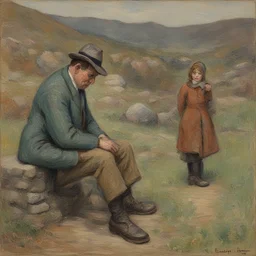 a character by Ernest Lawson