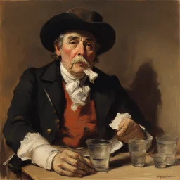 a character by Ernest Meissonier
