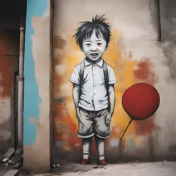 a character by Ernest Zacharevic