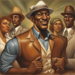 a character by Ernie Barnes