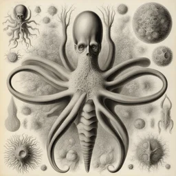 a character by Ernst Haeckel