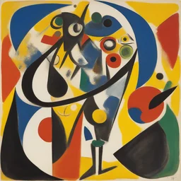 a character by Ernst Wilhelm Nay