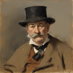 a character by Eugène Boudin