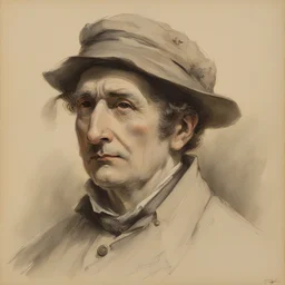 a character by Eugène Giraud