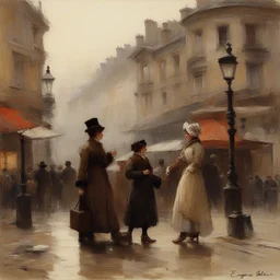 a character by Eugene Galien-Laloue