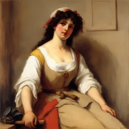 a character by Eugene de Blaas