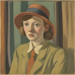 a character by Evelyn Dunbar