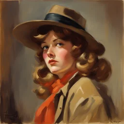 a character by Everett Raymond Kinstler