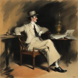 a character by Everett Shinn