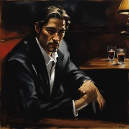 a character by Fabian Perez