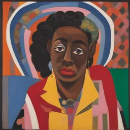 a character by Faith Ringgold