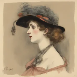 a character by Felicien Rops