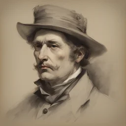 a character by Felix Philipp Kanitz