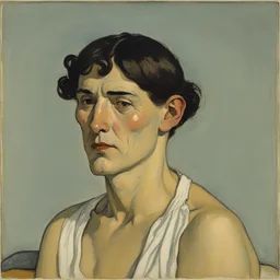 a character by Ferdinand Hodler