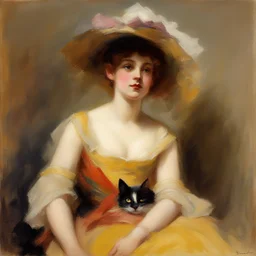 a character by Fernand Toussaint