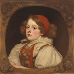 a character by Ford Madox Brown