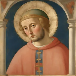 a character by Fra Angelico