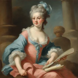 a character by François Boucher