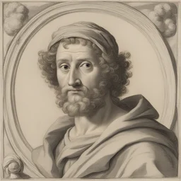 a character by Francesco Albani
