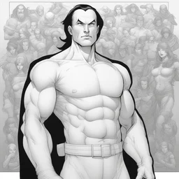 a character by Frank Cho
