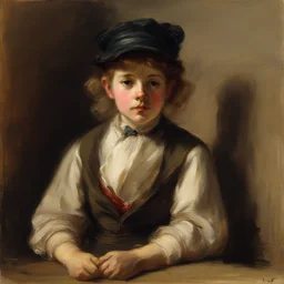 a character by Frank Holl
