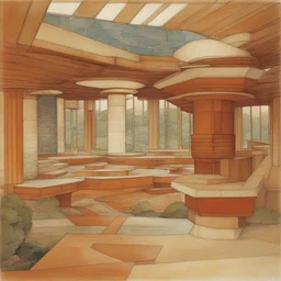 a character by Frank Lloyd Wright