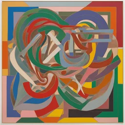 a character by Frank Stella