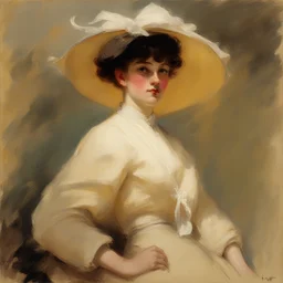 a character by Frank Weston Benson