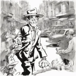 a character by Franquin