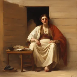 a character by Frederick Goodall