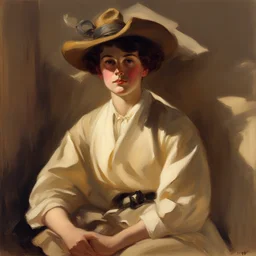 a character by Frederick Judd Waugh