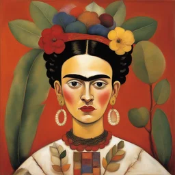 a character by Frida Kahlo