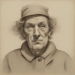a character by Frits Van den Berghe