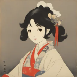 a character by Fujishima Takeji